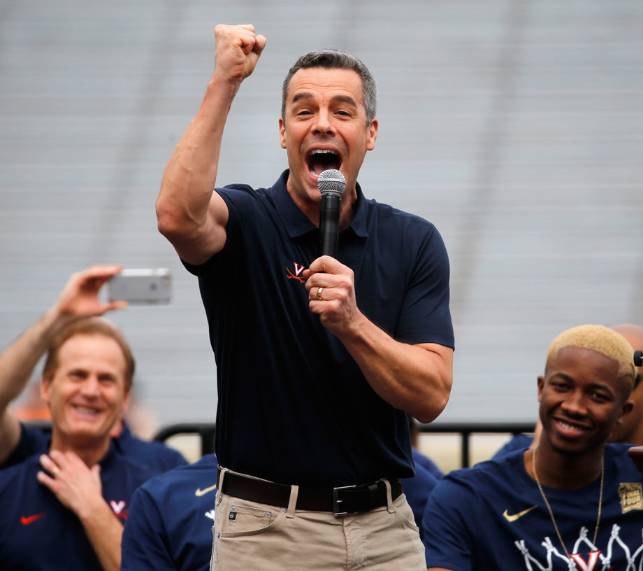 UVA championship celebration